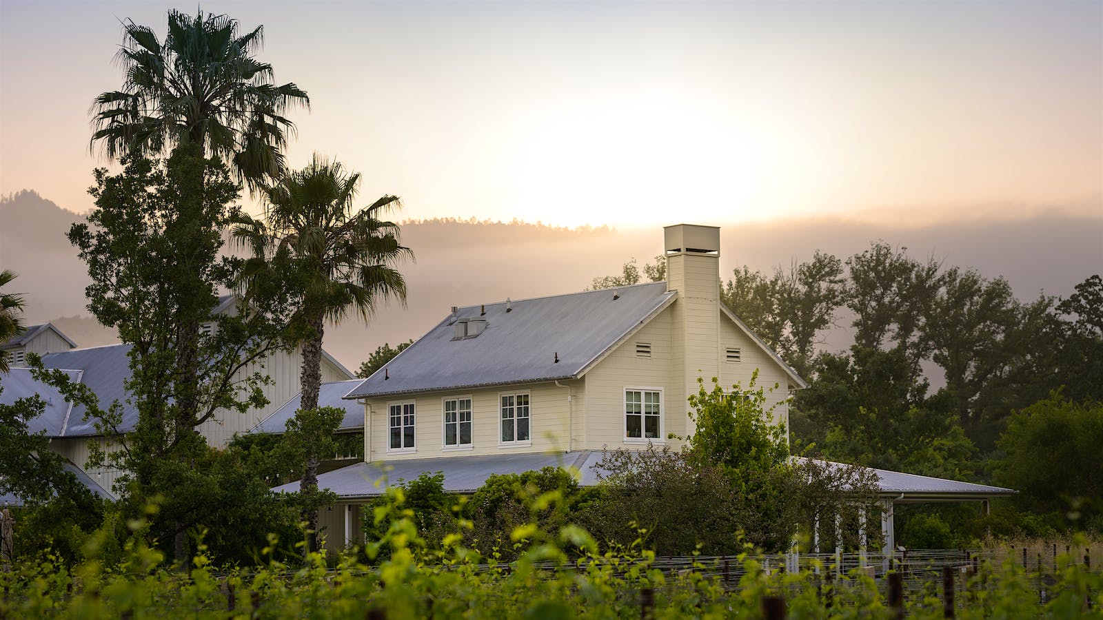 Larkmead Vineyards winery in Napa Valley's Calistoga AVA