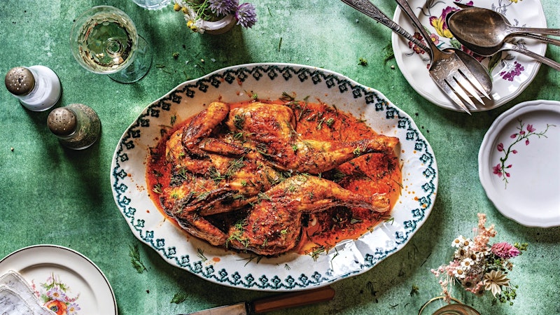 Light Up Your Hanukkah Table with Hungarian Roast Chicken and White Wines