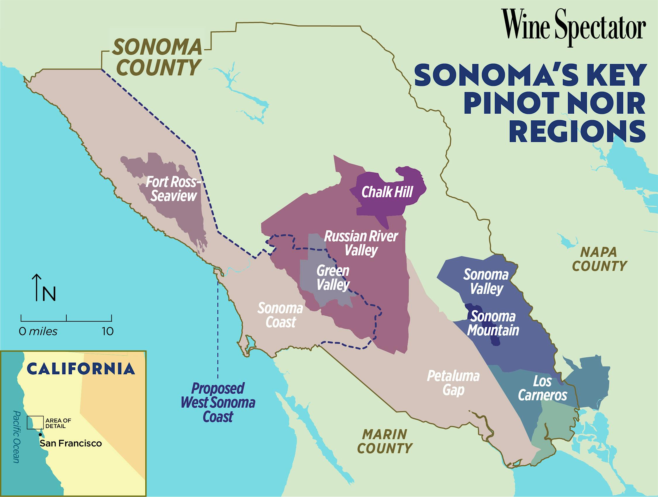 Map of top level country of this wine